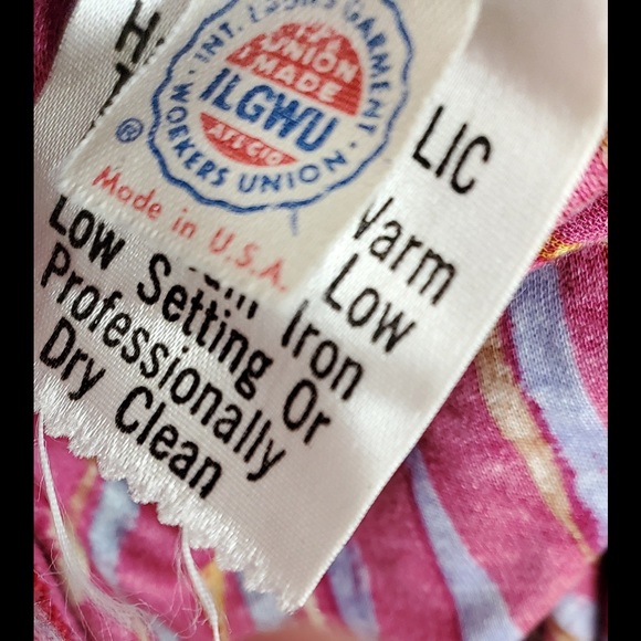 Vintage  1970s Miss O size 10 wine colored dress. 10. - Picture 10 of 10